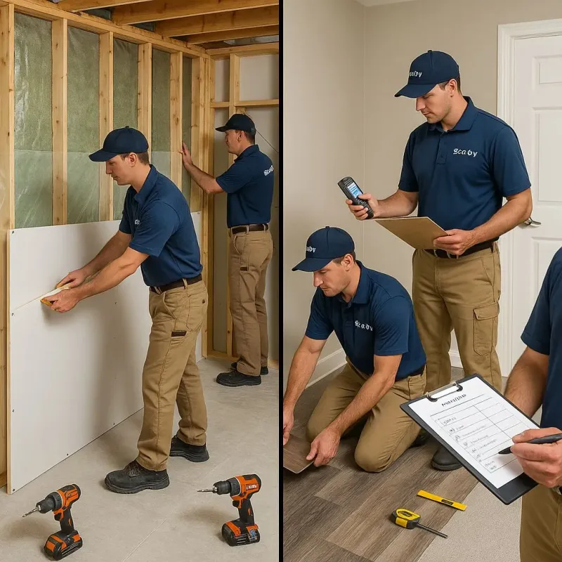 Repairs and Reconstruction process in Cedar Hills, UT